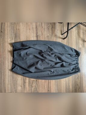 Zara Charcoal Gray Knit Throw Blanket